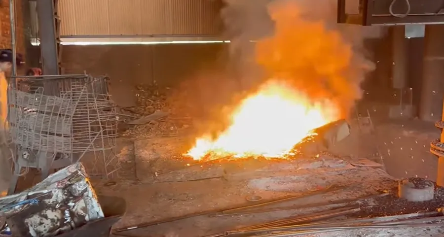 construction scrap iron